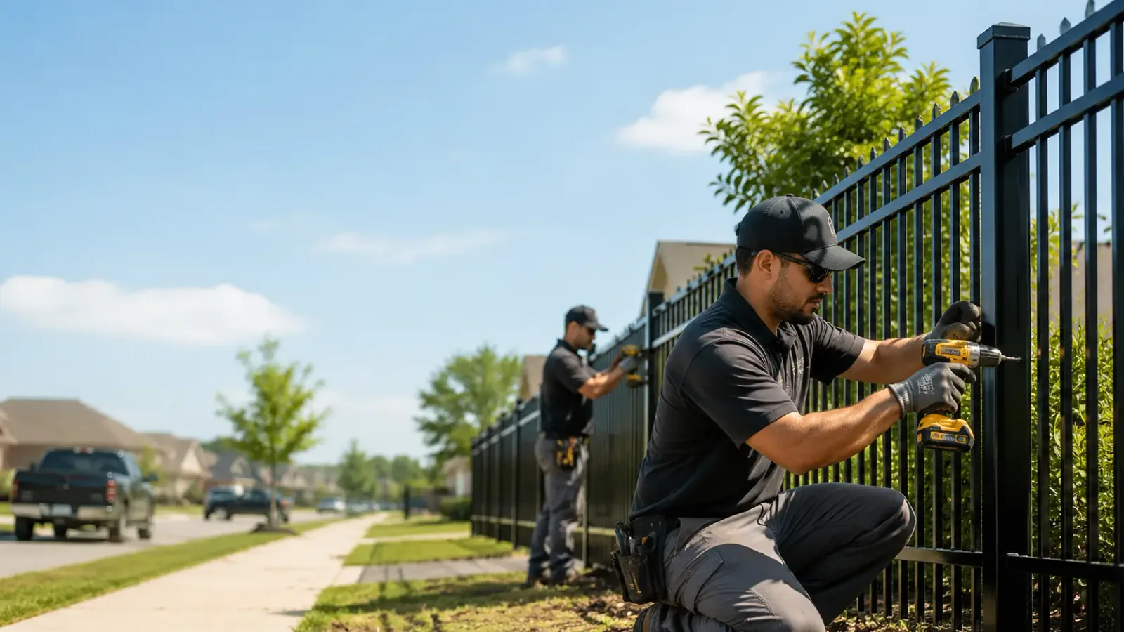 Metal Fence Installation in Algonquin, IL